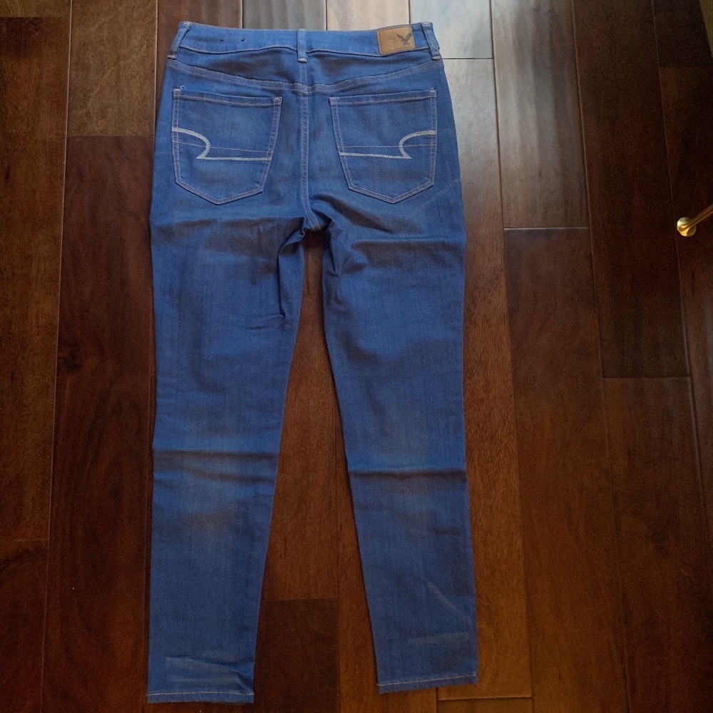 hi-rise AE jeggings (10 short)